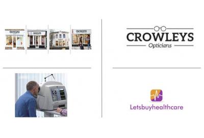 Crowleys Opticians join as a Letsbuyhealthcare participating provider