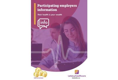 Letsbuyhealthcare Participating Employers Leaflet