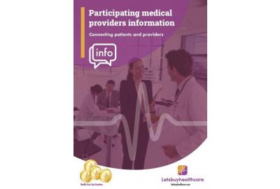 Letsbuyhealthcare Participating Medical Providers Leaflet